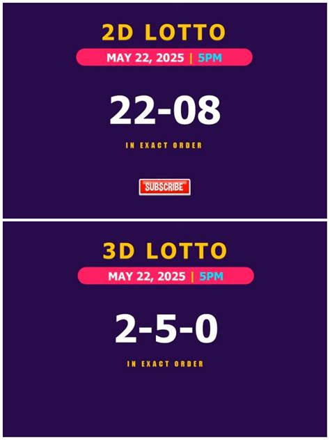 EZ2 RESULT May 1, 2022 .
